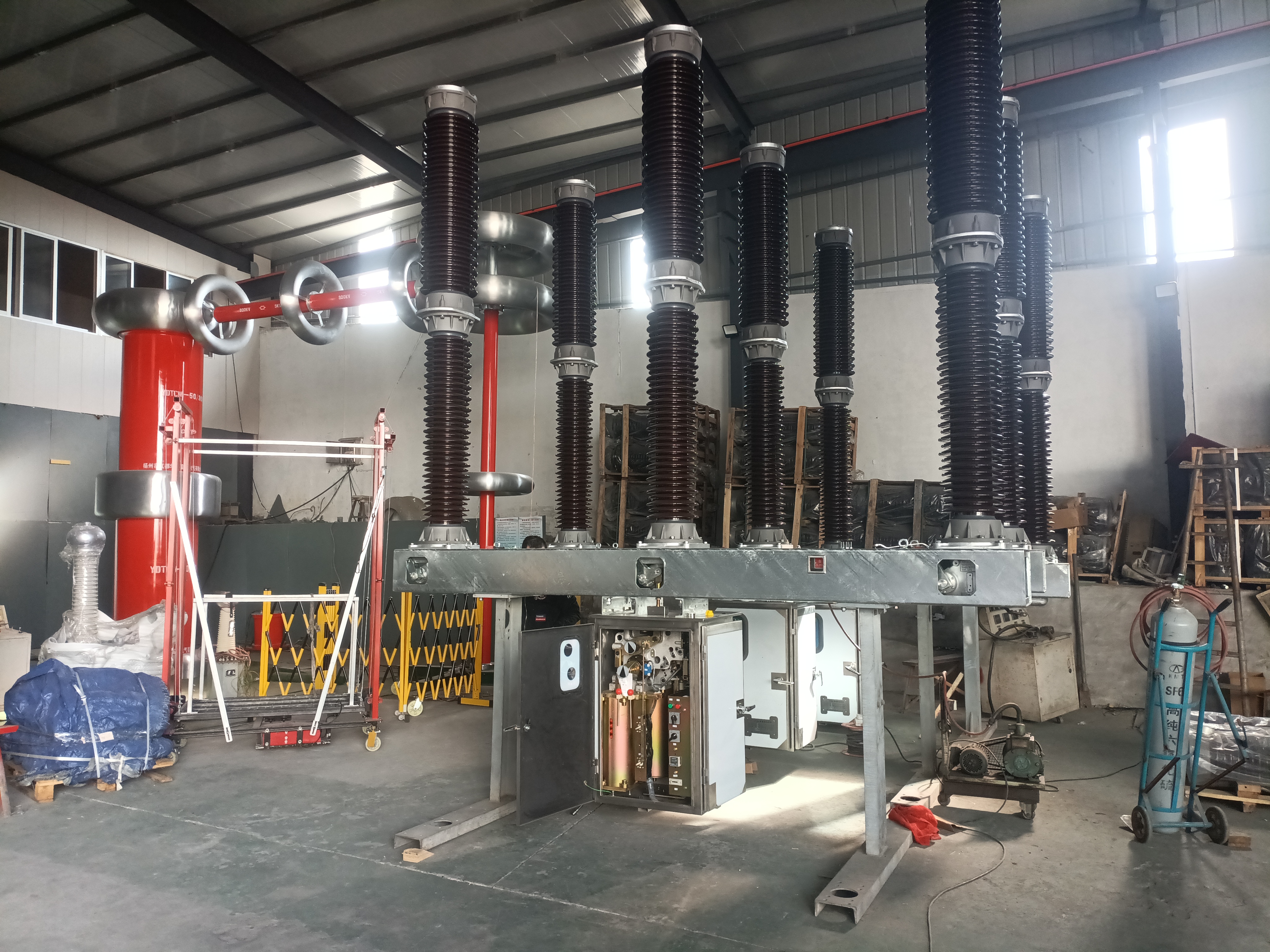 Core de High Voltage Power Ratio - SF6 Circuit Breaker